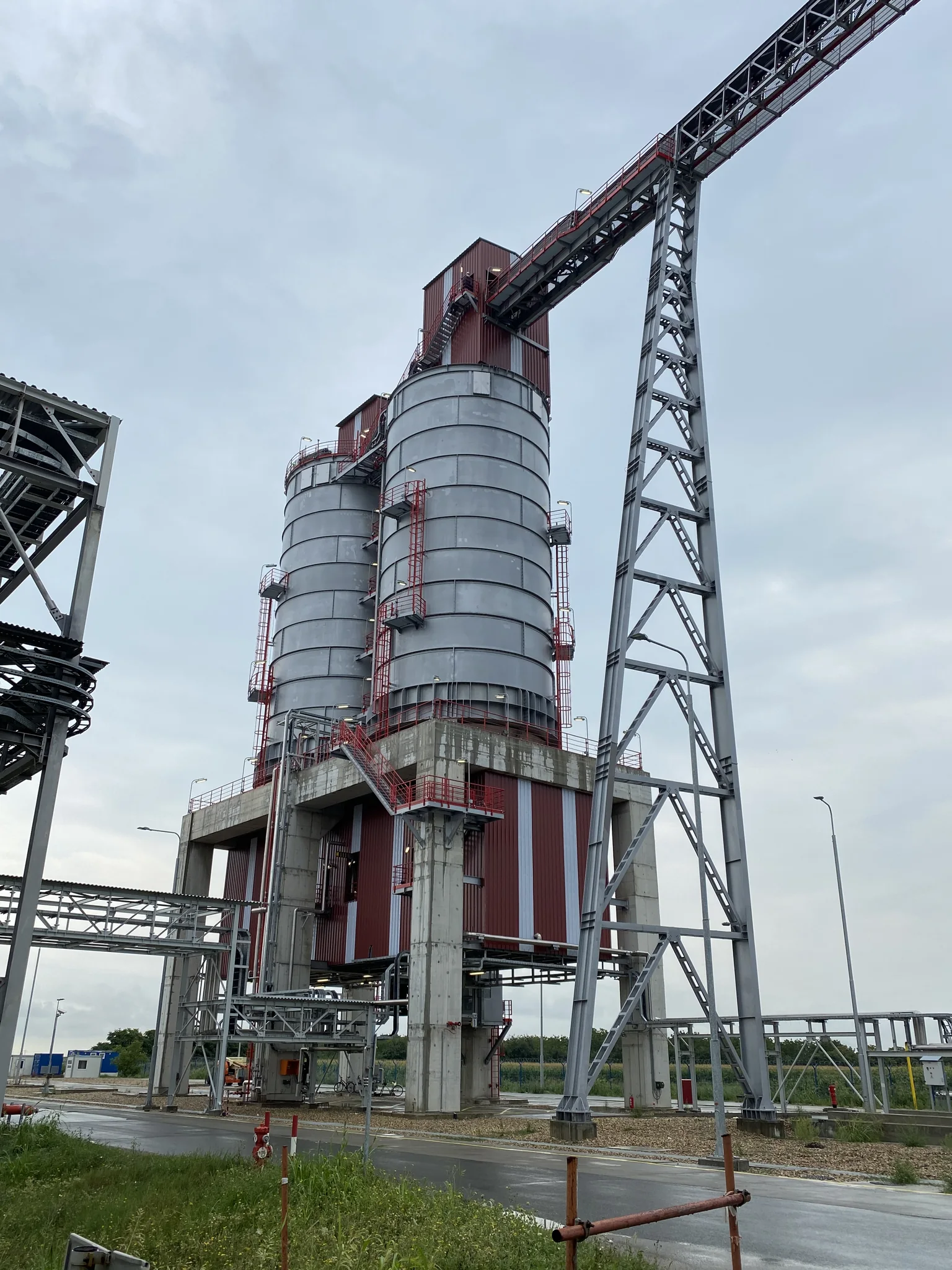 Industrial operations vertical view